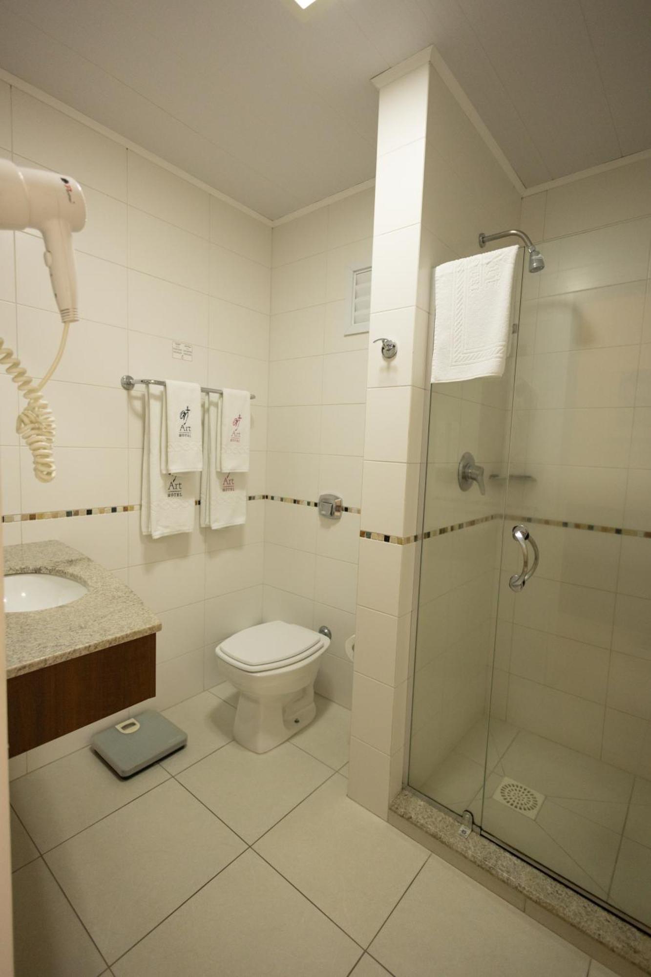 Art Hotel Tubarao Bagian luar foto
