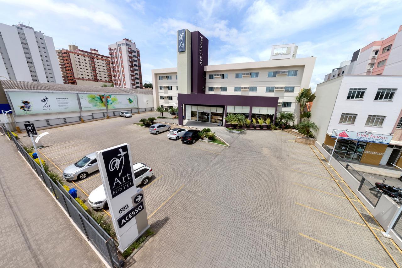 Art Hotel Tubarao Bagian luar foto